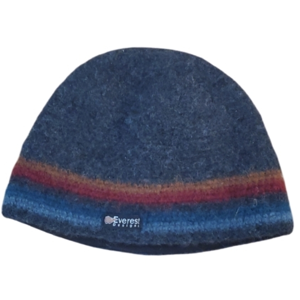 Everest‎ Designs Mount Hood Multicolor Grey Wool Hat Beanie Child Size